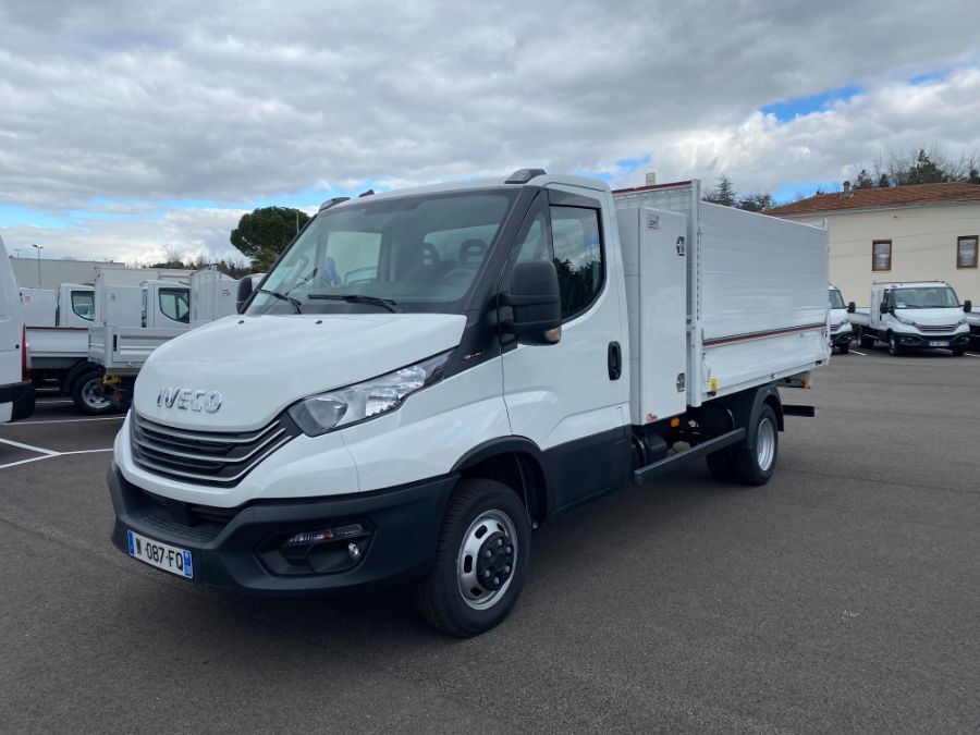 IVECO DAILY BENNE - 35C18 180CV 3L COFFRE REHAUSSES LATERALE
