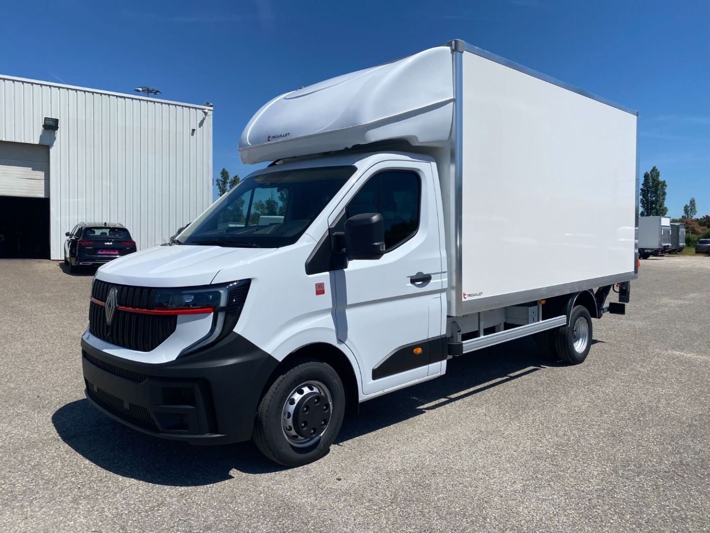 RENAULT MASTER CAISSE 170 CV L4 RJ 3T5 20M3 HAYON PORTE LATERALE CAPUCINE