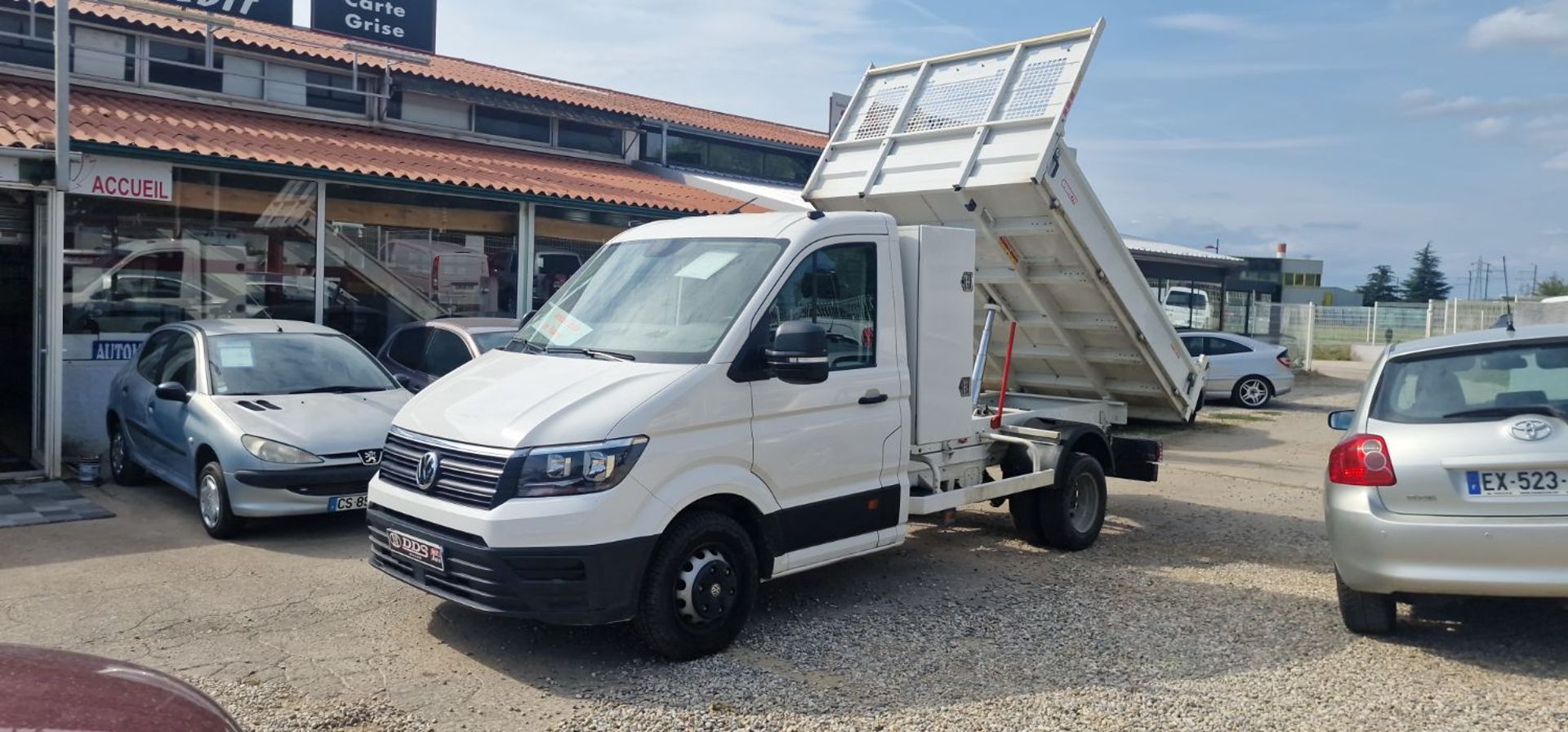 VOLKSWAGEN CRAFTER BENNE COFFRE 177 CV REGUL CLIM CT OK