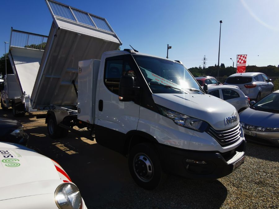 IVECO DAILY - 35C18H 3750 3.0 180ch Benne + Coffre JPM