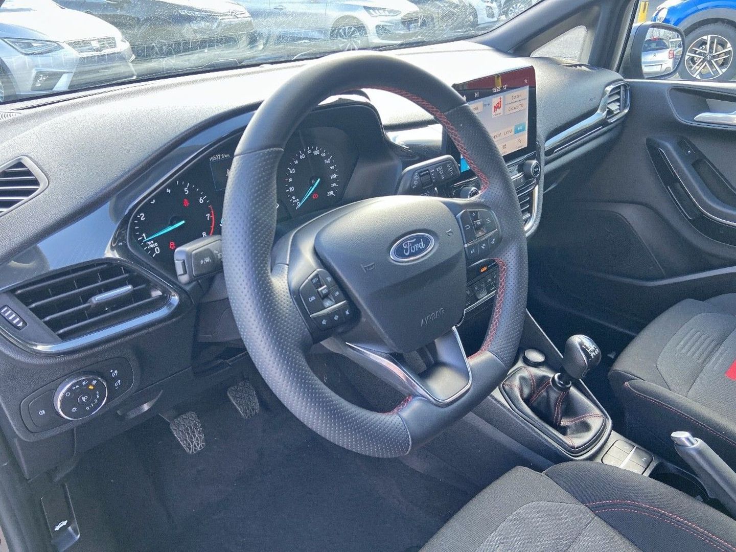 FORD FIESTA - 1.0 95 BV6 FLEXFUEL ETHANOL ST-LINE Caméra JA 17" 1° main