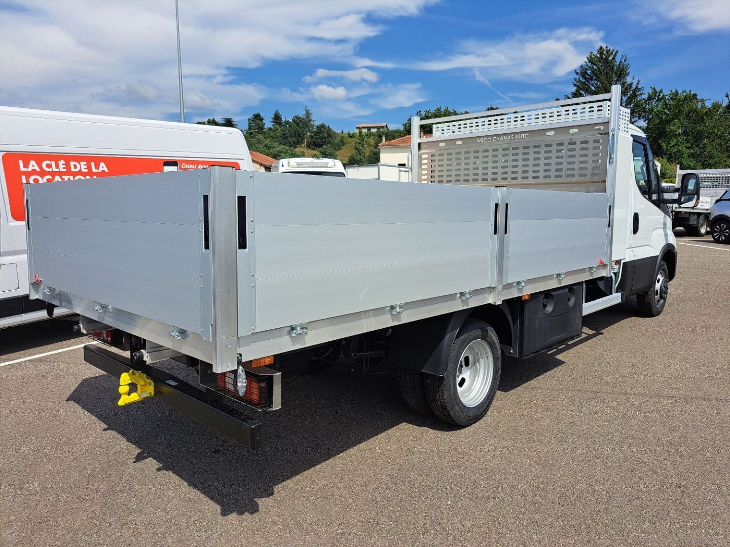 IVECO DAILY PLATEAU - 35C18 180CV 3L ALUMINIUM 3M80